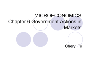Ch06 Govt actions in markets