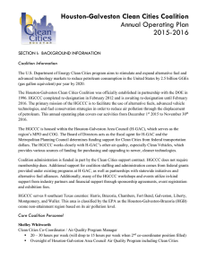 HGCCC Annual Operating Plan 2015-2016