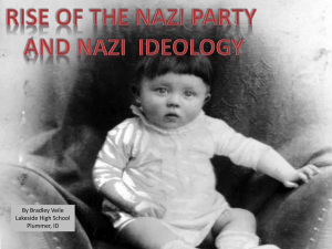 Rise of the Nazi Party - Holocaust Center for Humanity