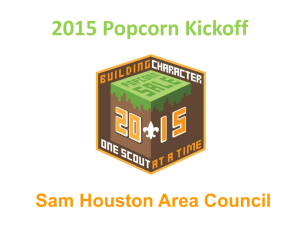 Council Kickoff - Sam Houston Area Council