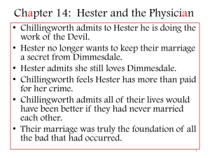 Chapter 14: Hester and the Physician