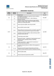 S160 Drainage - Brisbane City Council