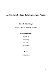 Architecture Heritage Building Analysis Report final draft
