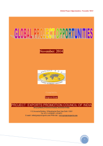 GPO 11- 2014 - Project Exports Promotion Council of India