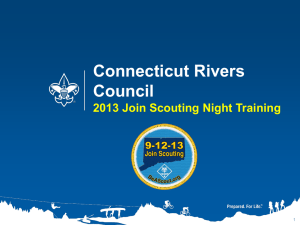 Join Scouting Night 9-12-13 - Connecticut Rivers Council
