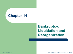 bankruptcy - McGraw Hill Higher Education