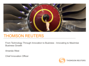 THOMSON REUTERS OVERVIEW