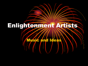 Enlightenment Artists - Mr Collett