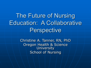 Nursing Education: Current Themes, Puzzles & Paradoxes