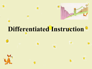 Differentiated Instruction - WMS-Wildcat-606