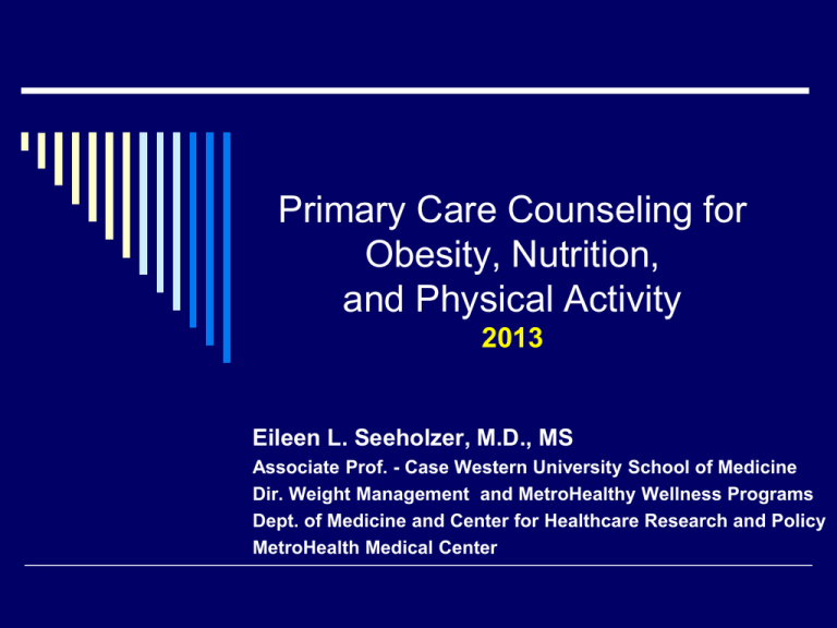 Obesity Nutrition And Physical Activity