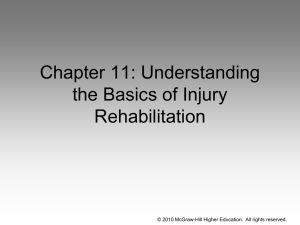 Chapter 16: Using Therapeutic Exercise in Rehabilitation