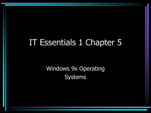 IT Essentials 1 Chapter 5