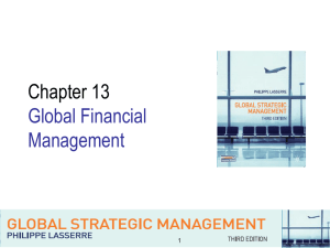 Chapter13-Global financial management