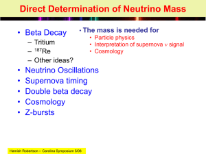 Direct Measurements of Neutrino Mass