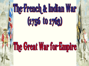 The French-Indian War