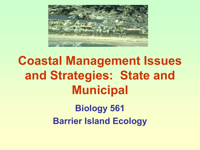 State Coastal Zone Management Programs