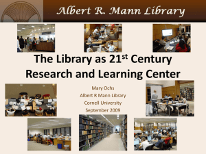 The Library as Learning Center