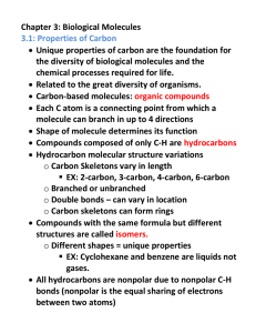 Chapter 3 Notes