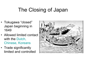 Modern Japan and Koreas New Standards PPT
