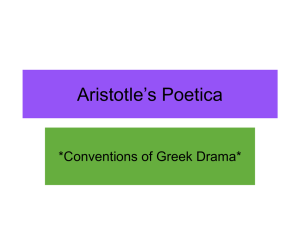 Aristotle's Poetica