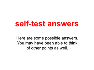 Presentation 5 b - Test Yourself answers - s