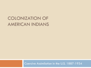 Colonization of American Indians
