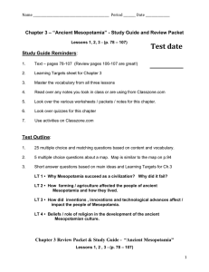 Ch.3 Review Packet