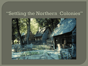 3-New England Colonies
