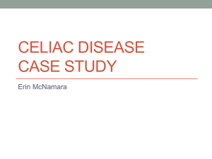Celiac Disease Case Study