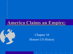 America Claims and Empire: