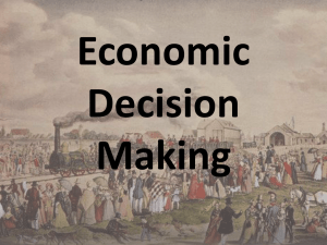 PPT Economic Decisio..