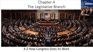 4.1 How Congress Works