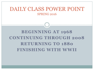 daily class power point spring 2016