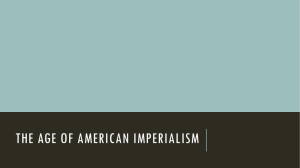 The age of American imperialism