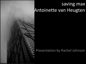 saving max Antoinette van Heugten