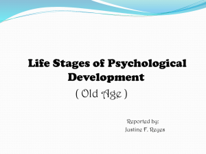 June 26,2015 Dr. Song Ha Young Development Psychology Justine