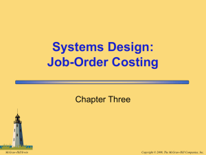 Job-Order Costing