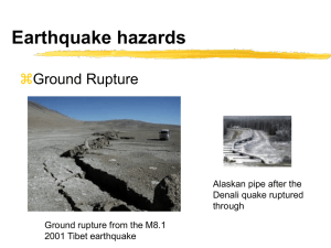 Earthquake Hazard Maps