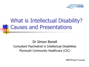 What is Intellectual Disability?