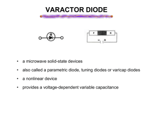 MICROWAVE SOLID STATE DEVICES