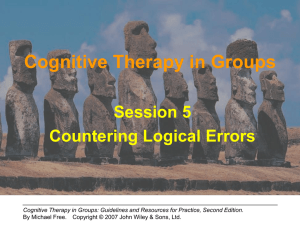 CTIG Session 5 Countering logical errors
