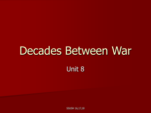 Decades Between War