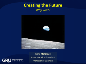 Creating the Future - Augusta University