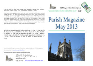 PARISHMAGmay13 - Stockport Parish Church St Mary's in the