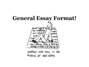 Essay-Structure-101