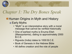The World's History, 3rd. Ed. 1. The Dry Bones Speak