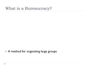 Bureaucracy - Loyola Blakefield