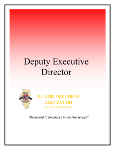 Deputy Executive Director - Illinois Fire Chiefs Association