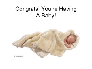 Congrats! You're Having A Baby!